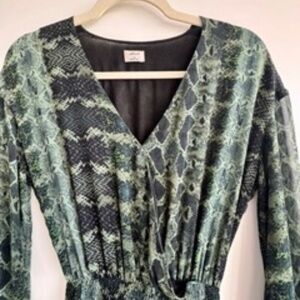 Aritzia Wilfred Leopard Dress - xxs - size 0 to 4